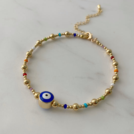 Pulsera ojo turco colores