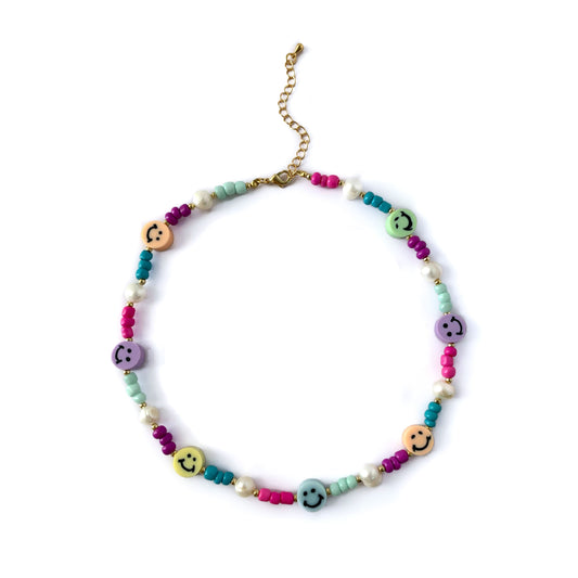 Collar colores happy face