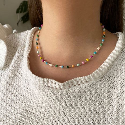 Collar chaquira colores