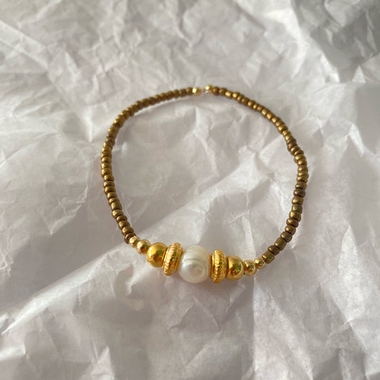 Pulsera perla de rio